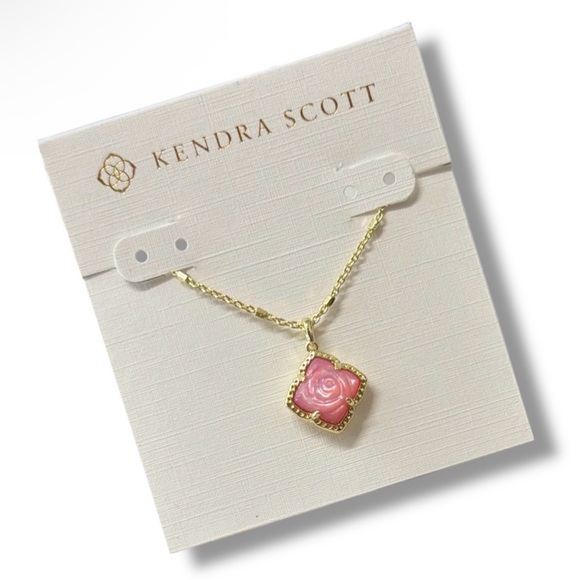 Kendra Scott Jewelry - Kendra Scott Mallory Rose Gold Necklace 18” - NEW